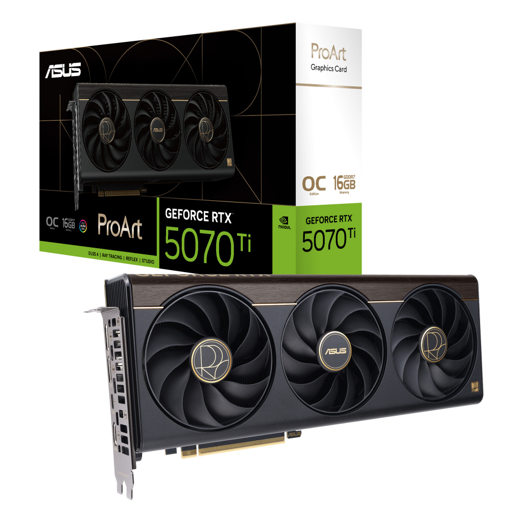 ASUS ProArt -RTX5070TI-O16G NVIDIA GeForce RTX 5070 Ti 16 GB GDDR7 - Afbeelding 16