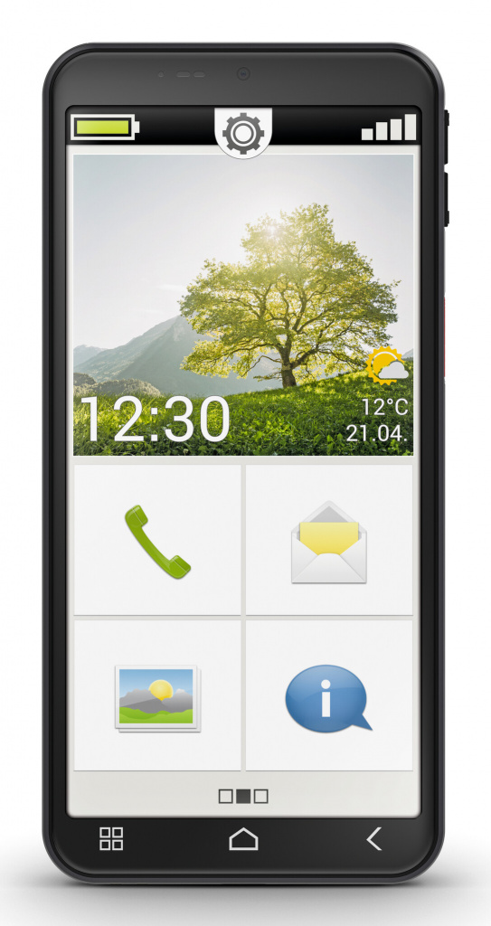 Emporia emporiaSMART.7lite 13,8 cm (5.45") Single SIM Android 15 4G USB Type-C 6 GB 128 GB 3500 mAh Zwart - Afbeelding 8