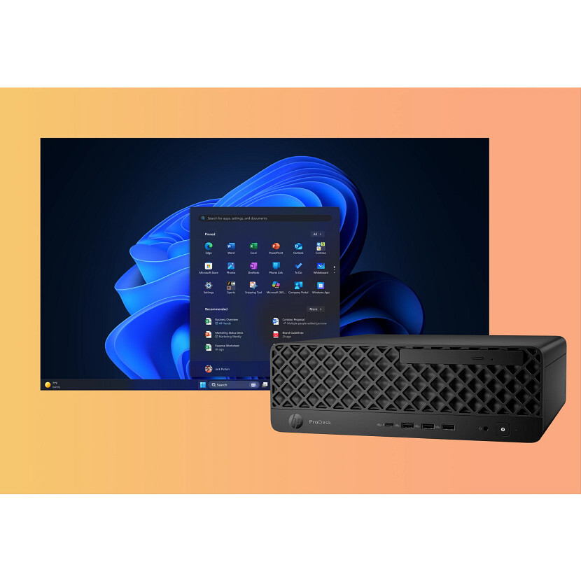 HP ProDesk 4 SFF G1i AI Intel Core Ultra 7 265 16 GB DDR5-SDRAM 512 GB SSD Windows 11 Pro PC AI PC Zwart - Afbeelding 5