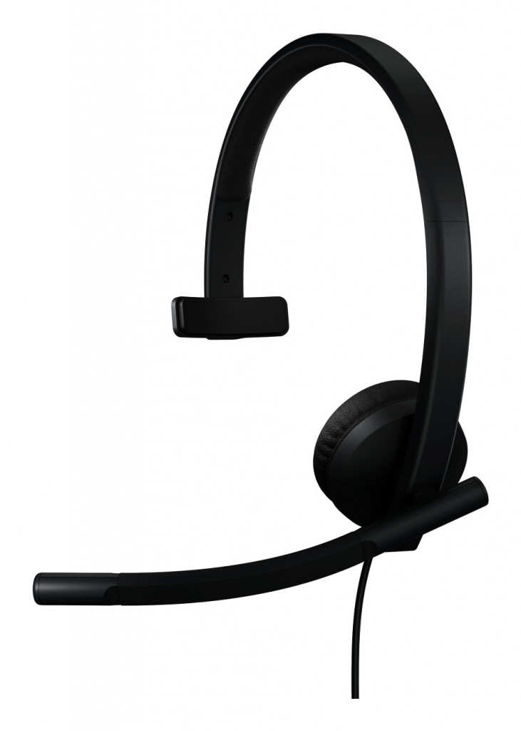 Logitech H570e Headset Bedraad Hoofdband Kantoor/callcenter USB Type-A Zwart