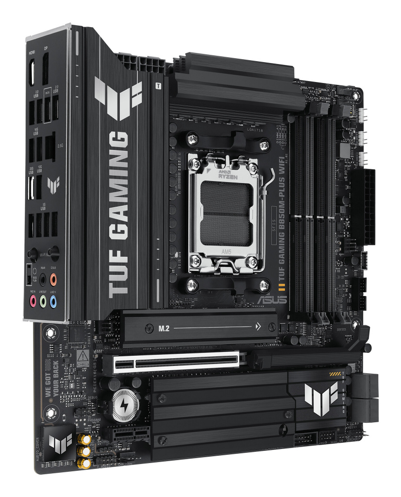 ASUS TUF GAMING B850M-PLUS WIFI AMD B850 Socket AM5 micro ATX - Afbeelding 4
