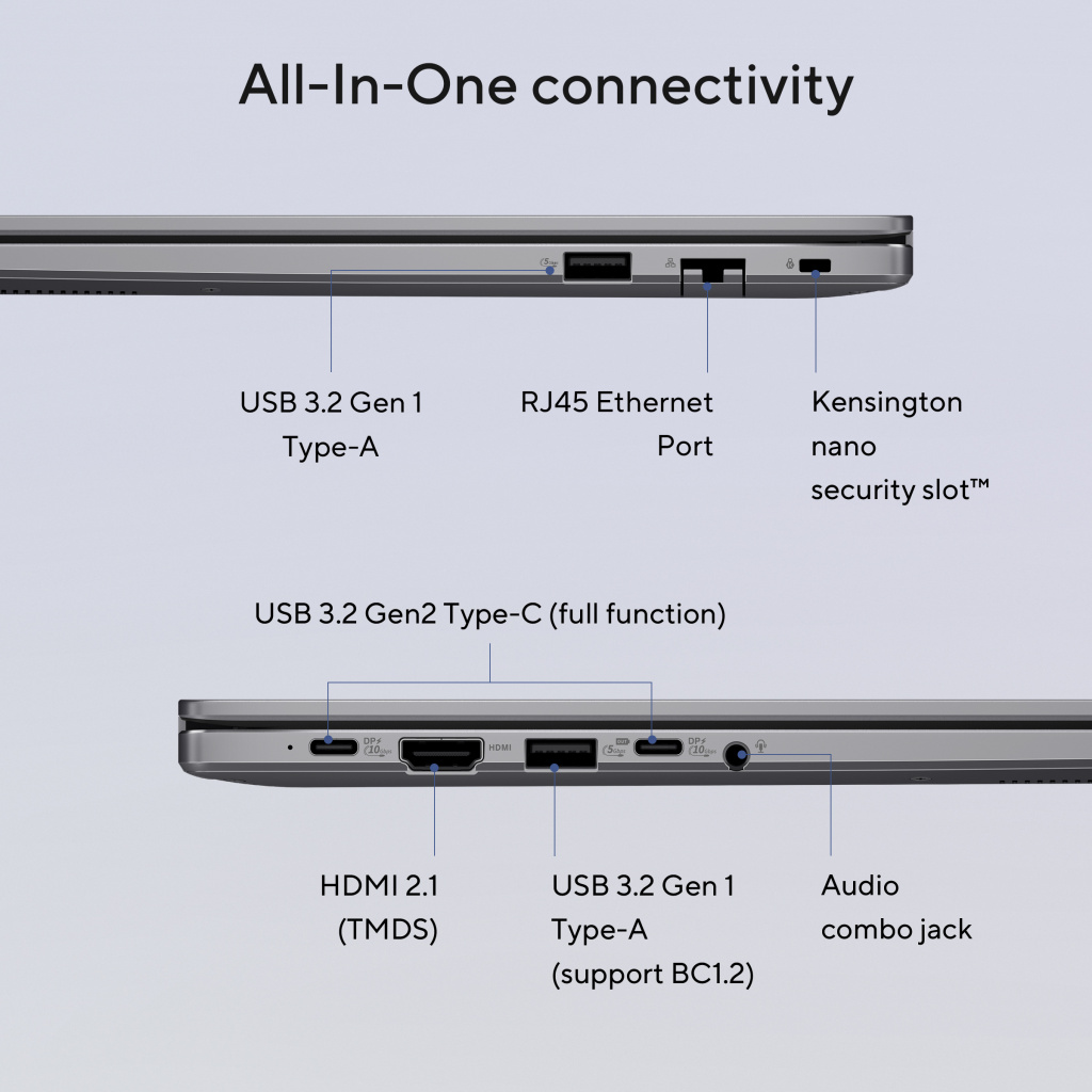 ASUS ExpertBook P3 P3605CVA-MB0170X Intel® Core™ i7 i7-13620H Laptop 40,6 cm (16") WUXGA 32 GB DDR5-SDRAM 1 TB SSD Wi-Fi 6 (802. - Afbeelding 20