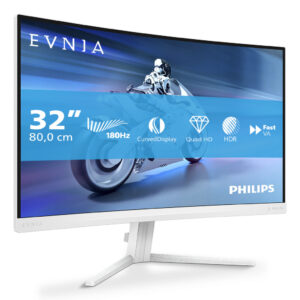 Philips Evnia 5000 32M2C5501/00 computer monitor 80 cm (31.5") 2560 x 1440 Pixels Quad HD LCD Wit