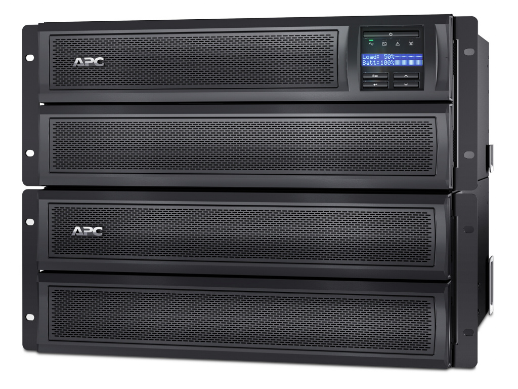 APC Smart-UPS X SMX3000HV - 3000VA, 8x C13, 2x C19 uitgang, USB, uitbreidbare runtime, short depth - Afbeelding 11