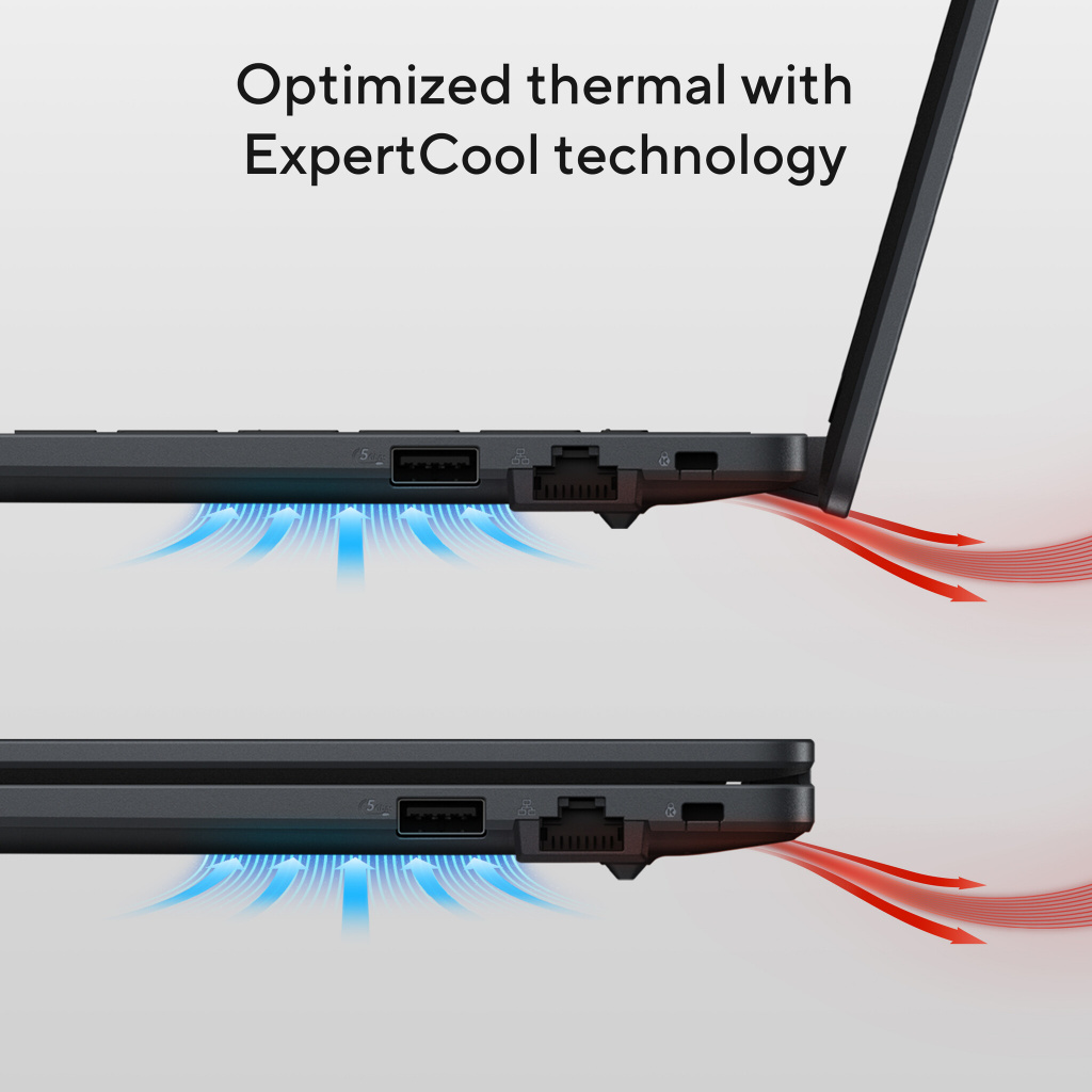 ASUS ExpertBook B1 B1503CVA-S73431X Intel® Core™ i7 i7-13620H Laptop 39,6 cm (15.6") Full HD 32 GB DDR5-SDRAM 1 TB S - Afbeelding 8