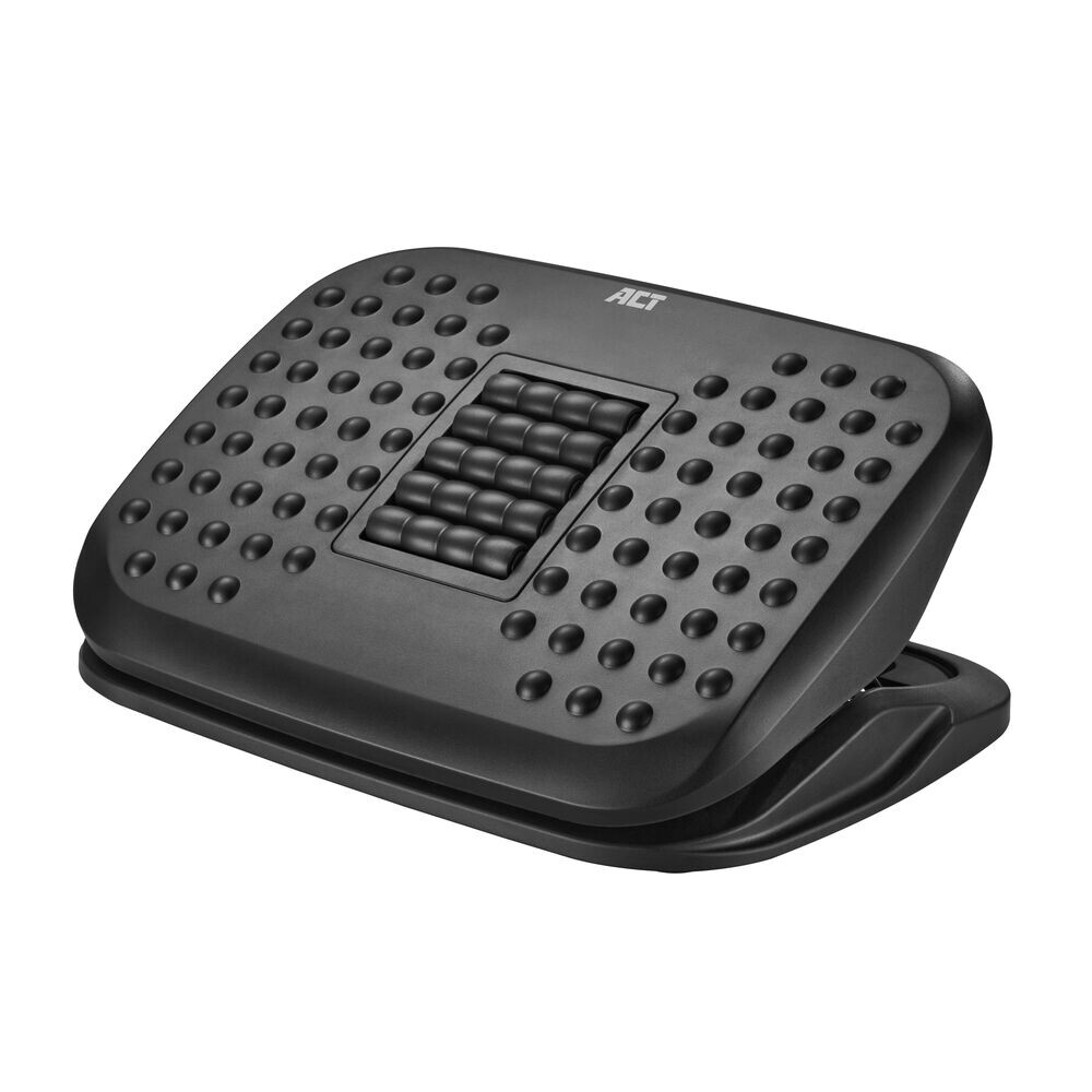 ACT Ergonomische voetensteun, in hoogte verstelbaar, met massagerollers