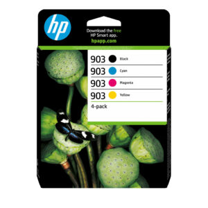 HP 903 4-pack originele inktcartridges, cyaan/magenta/geel