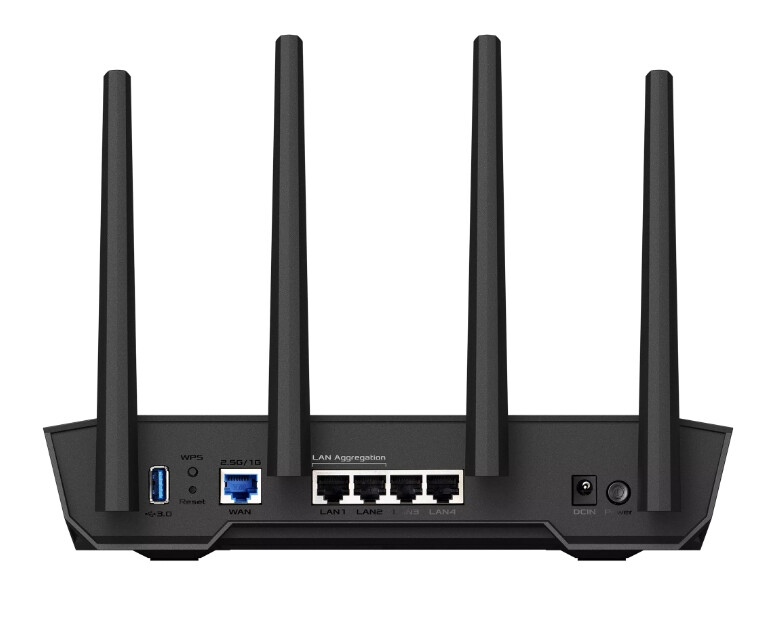ASUS TUF-AX4200 draadloze router Gigabit Ethernet Dual-band (2.4 GHz / 5 GHz) Zwart - Afbeelding 7
