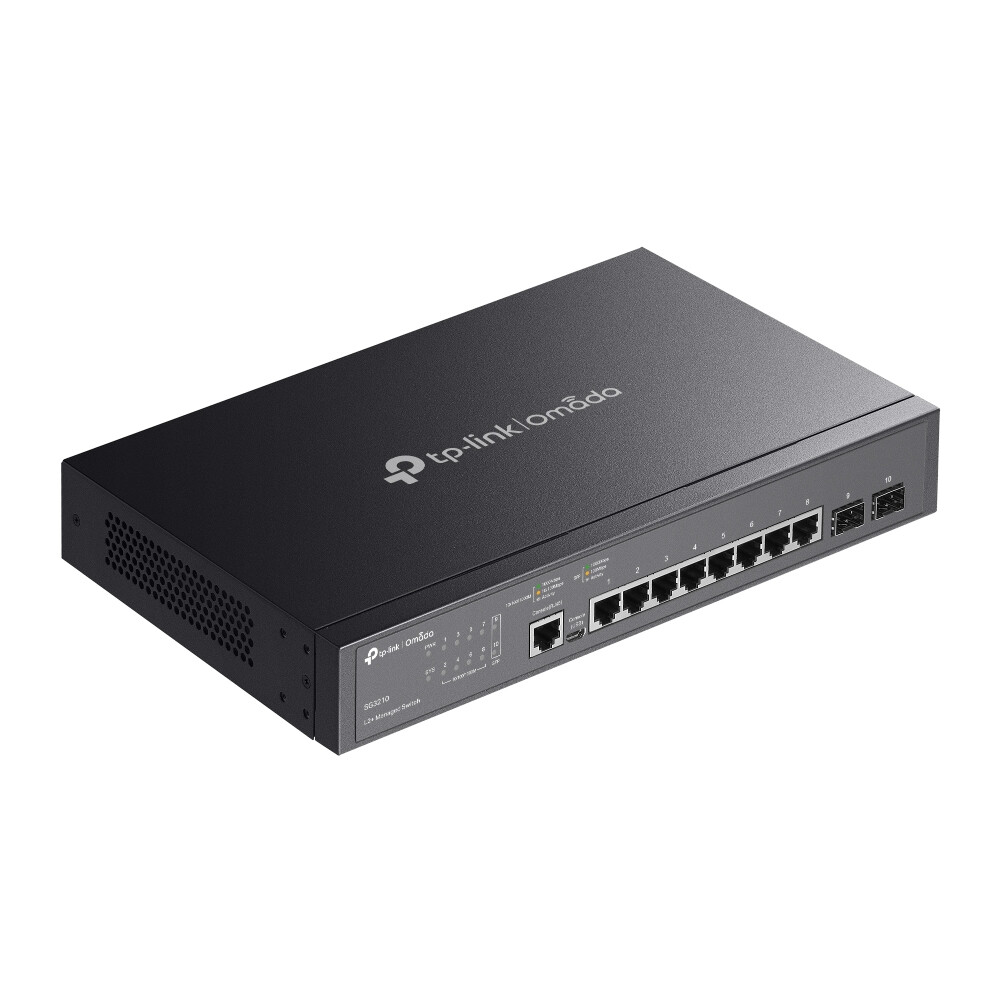 TP-Link Omada SG3210 netwerk-switch Managed L2/L3 Gigabit Ethernet (10/100/1000) 1U Zwart - Afbeelding 4