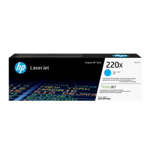 HP 220X originele LaserJet-tonercartridge, cyaan