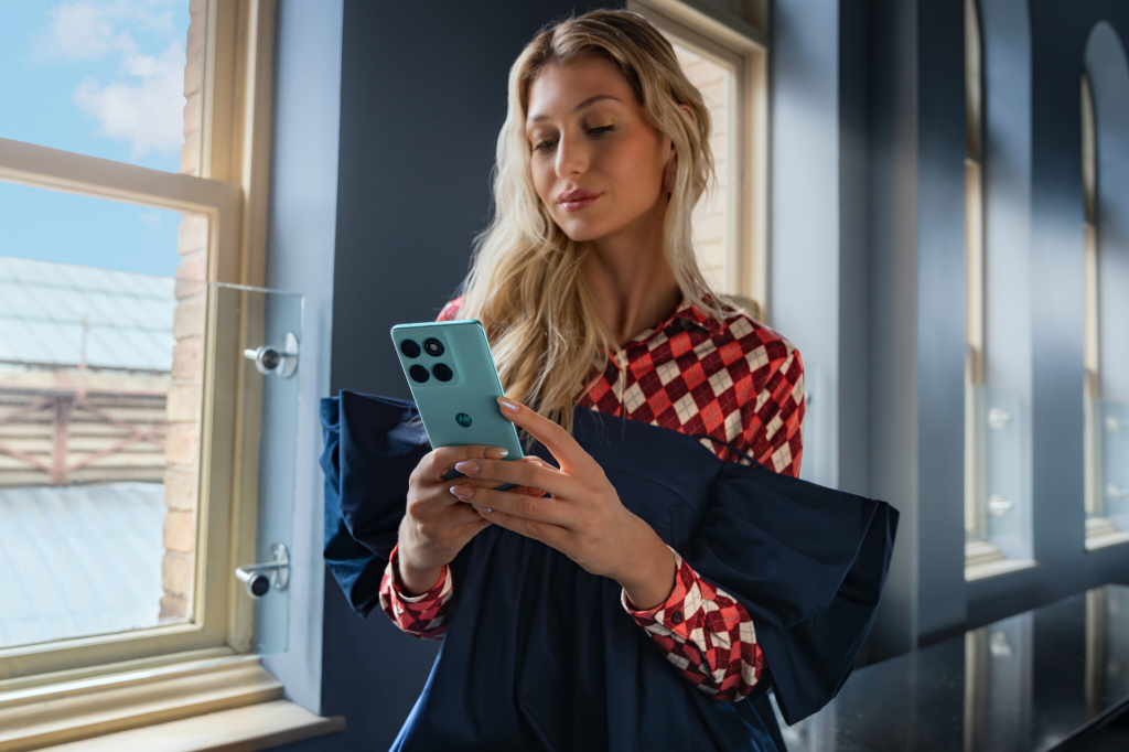 Motorola edge 60 fusion 16,9 cm (6.67") Dual SIM Android 15 5G USB Type-C 8 GB 256 GB 5200 mAh Turkoois - Afbeelding 24