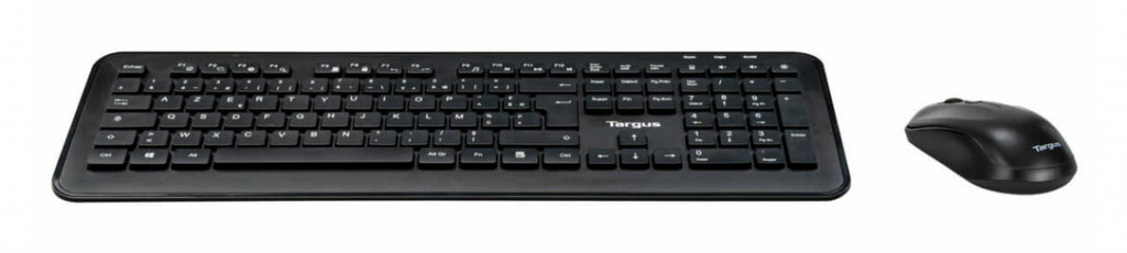 Targus AKM610FR toetsenbord Inclusief muis Universeel RF Draadloos AZERTY Frans Zwart