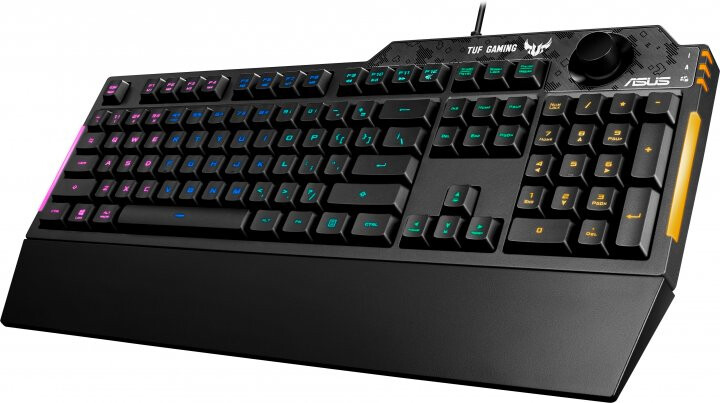 ASUS TUF Gaming K1 toetsenbord Gamen USB QWERTY Engels Zwart - Afbeelding 2