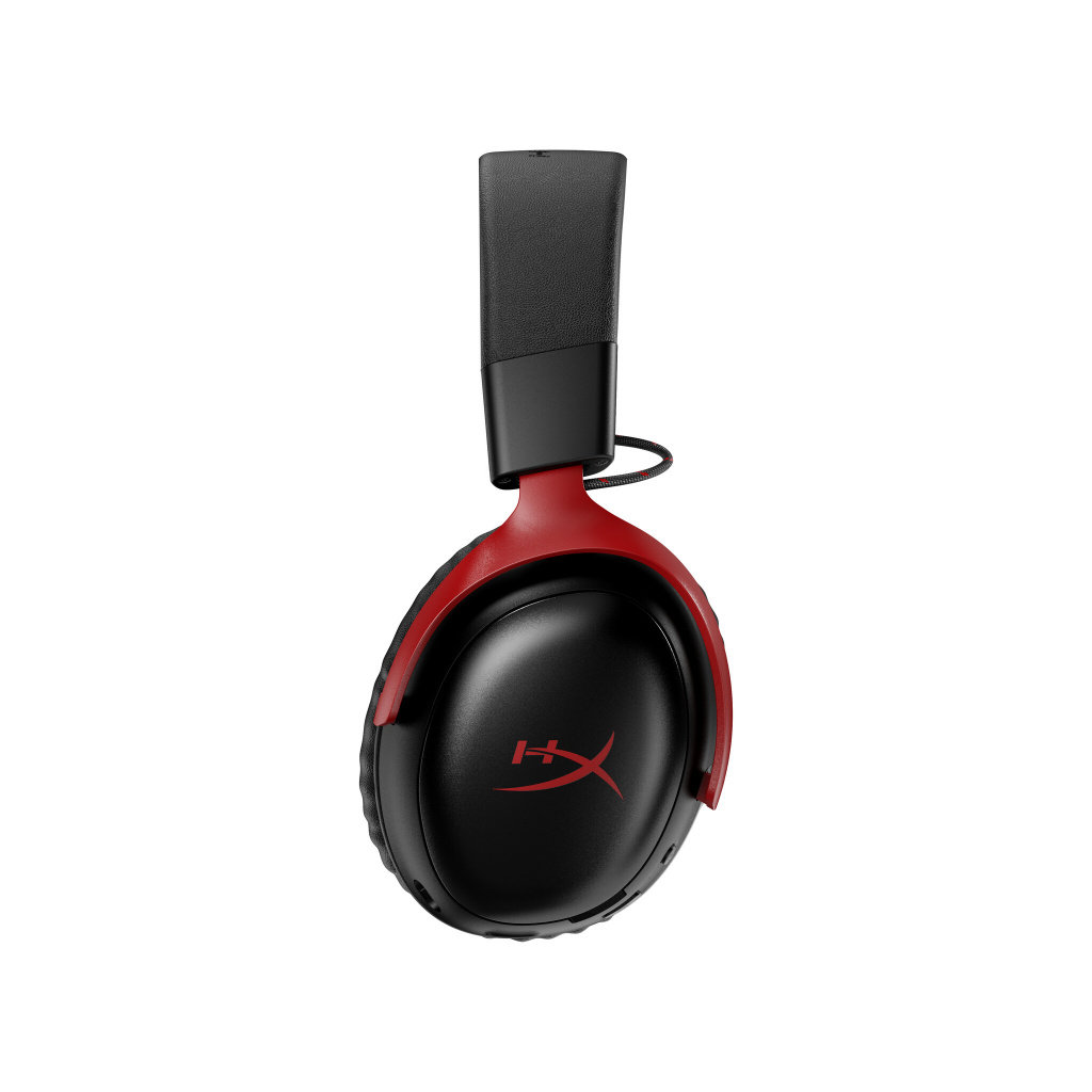 HyperX Cloud III S Wireless - Gaming Headset (zwart-rood) - Afbeelding 6