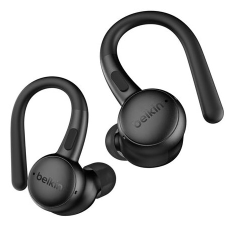 Belkin SoundForm ActiveFit Headset Bedraad en draadloos oorhaak Oproepen/muziek USB Type-C Bluetooth Zwart - Afbeelding 2