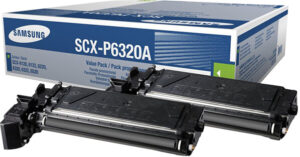 Samsung SCX-P6320A 2-pack zwarte tonercartridges