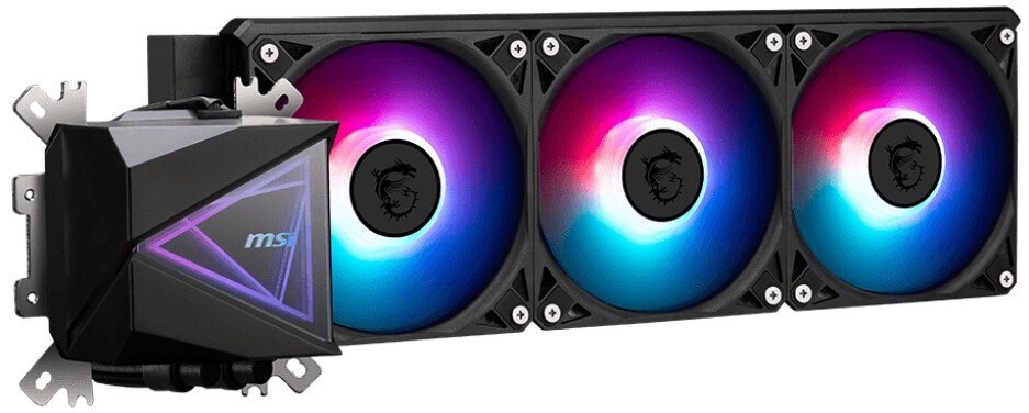 MSI MAG Coreliquid I360 Computer behuizing Alles-in-één vloeistofkoeler 12 cm Zwart 1 stuk(s) - Afbeelding 2