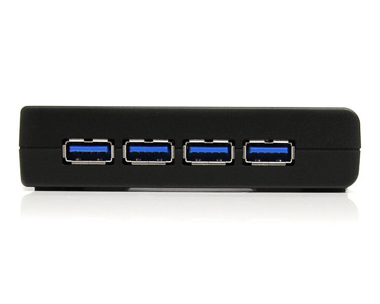 StarTech.com 4-poort SuperSpeed USB 3.0 Hub Zwart - Afbeelding 2