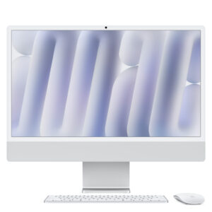Apple iMac Apple M M4 59,7 cm (23.5") 4480 x 2520 Pixels Alles-in-één-pc 16 GB 256 GB SSD macOS Sequoia Wi-Fi 6E (802.11ax) Zilv