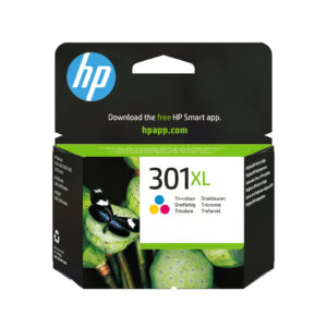 HP 301XL originele high-capacity drie-kleuren inktcartridge