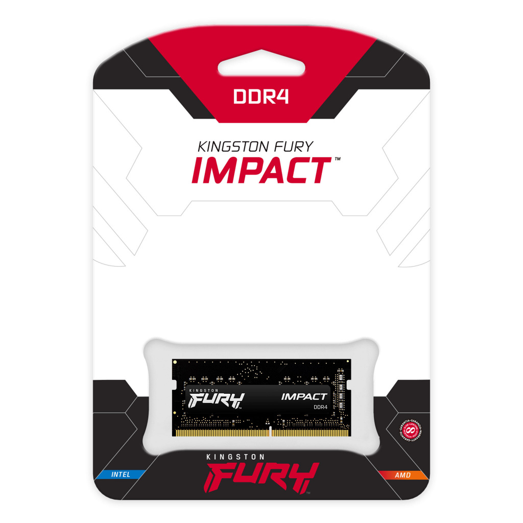 Kingston Technology FURY 8GB 3200MT/s DDR4 CL20 SODIMM Impact - Afbeelding 3