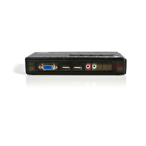 StarTech.com 4-poort USB KVM-switch Zwart met Audio en Bekabeling - Afbeelding 5