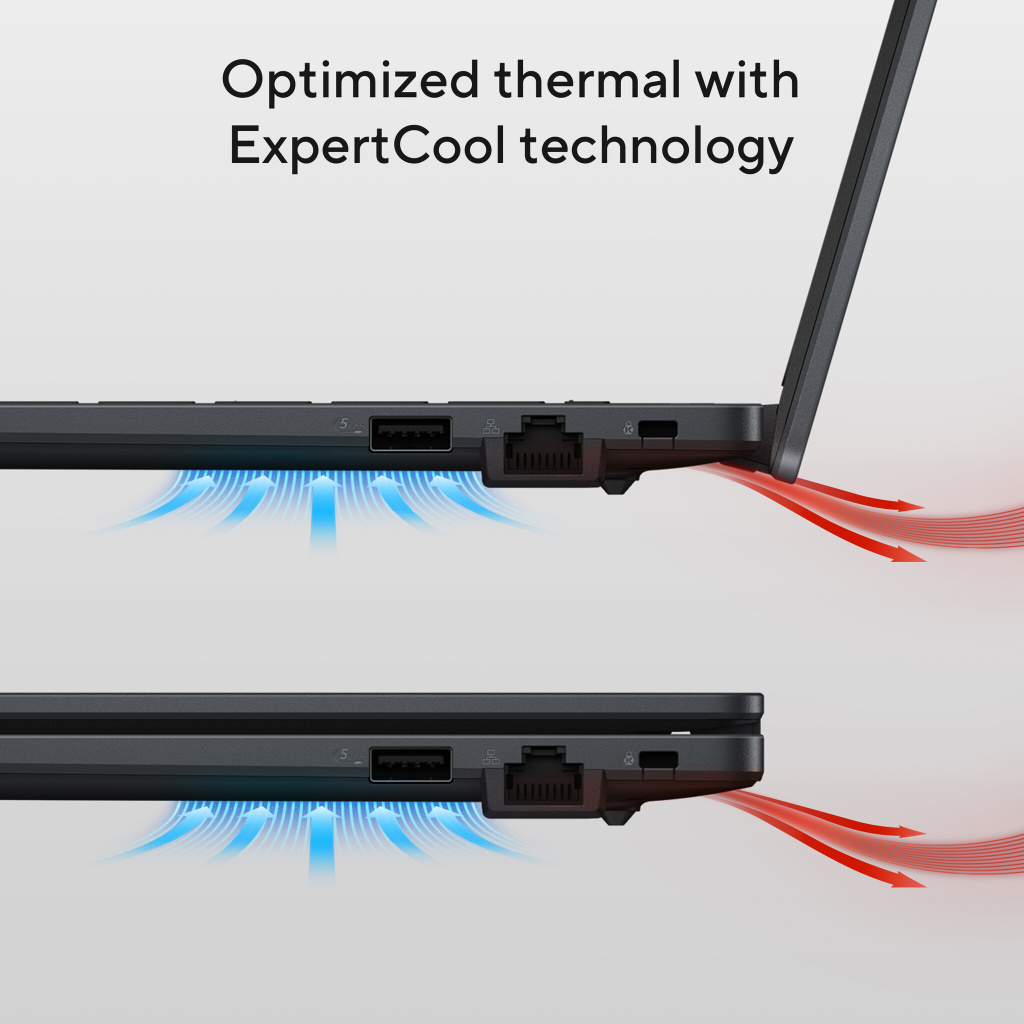 ASUS ExpertBook B1 B1403CVA-S63753X Intel® Core™ i5 i5-13420H Laptop 35,6 cm (14") Full HD 16 GB DDR5-SDRAM 512 GB SSD Wi-Fi 6E - Afbeelding 17