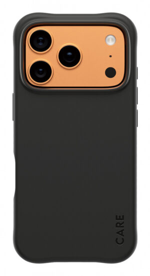 PanzerGlass CARE by ® Fashionable Case Samba Black w. MagSafe iPhone 17 Pro mobiele telefoon behuizingen Hoes Zwart