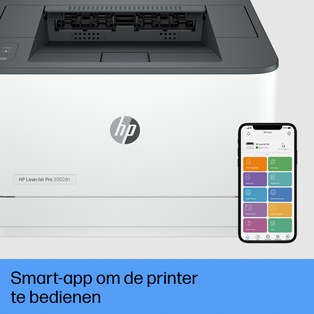HP LaserJet Pro 3002dn printer - Afbeelding 4