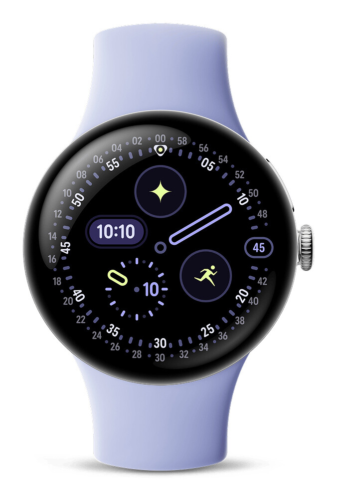 Google Pixel Watch 4 AMOLED 41 mm Digitaal Touchscreen Zilver Wifi GPS - Afbeelding 3