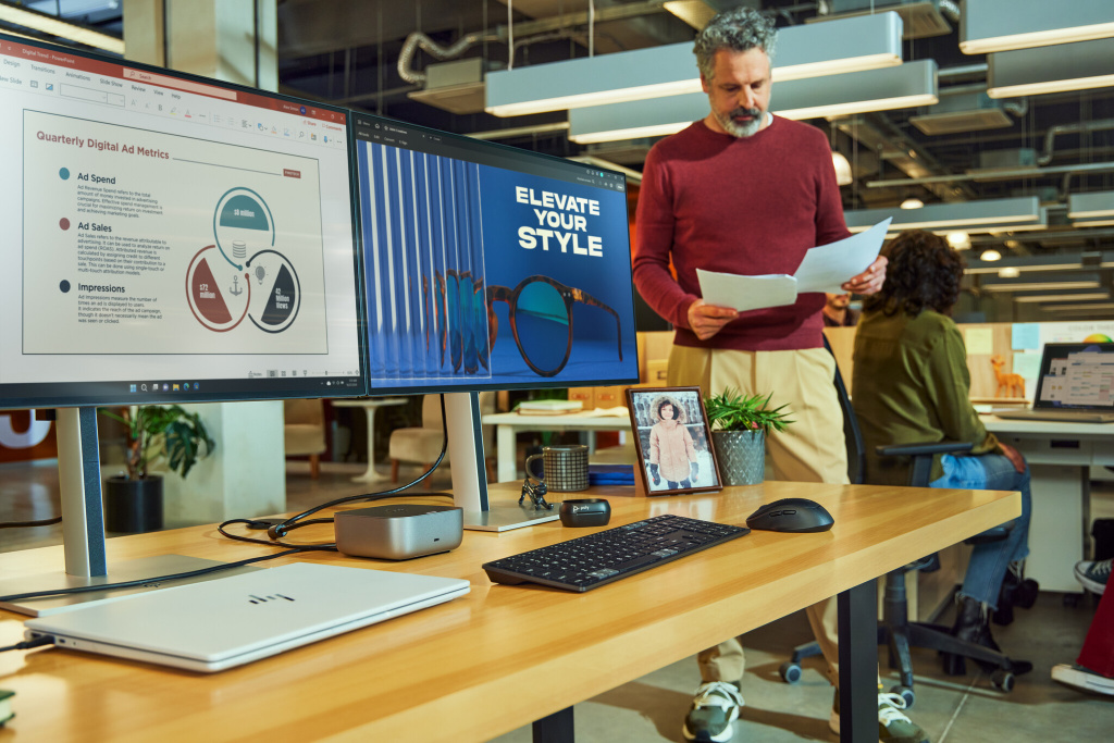 HP 725 Multi-Device Rechargeable Wireless Keyboard - Afbeelding 2