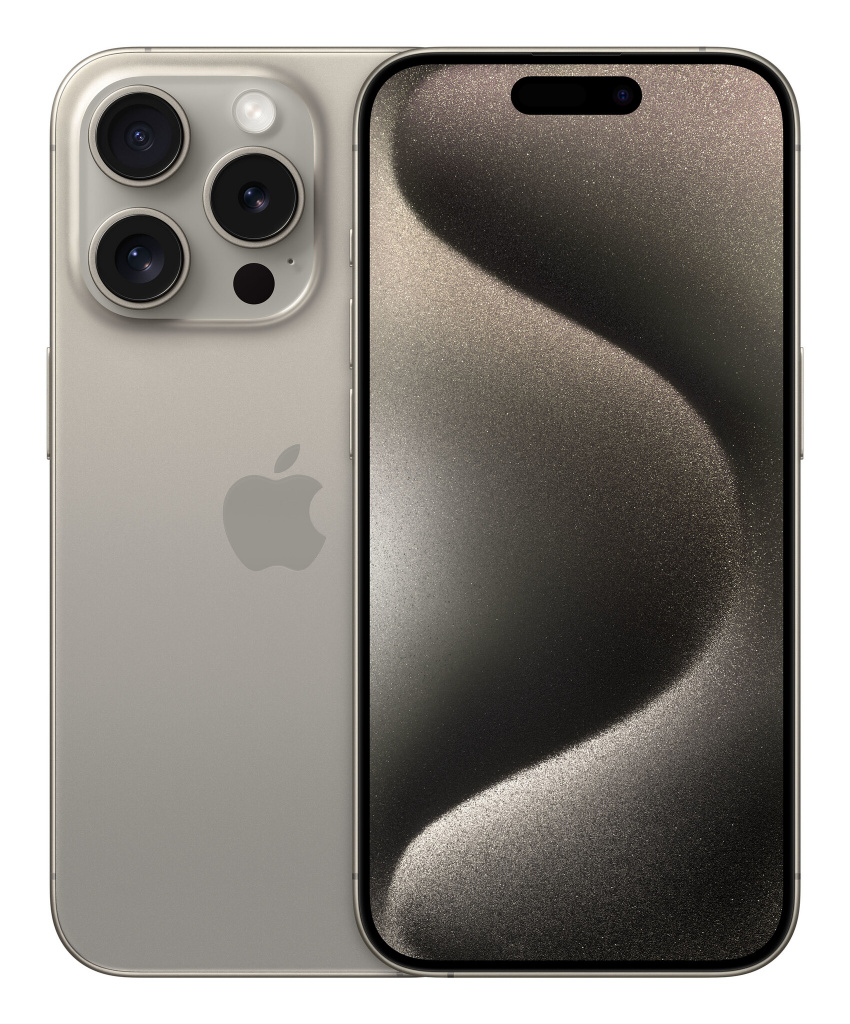 Apple iPhone 15 Pro 15,5 cm (6.1") Dual SIM iOS 17 5G USB Type-C 128 GB Titanium