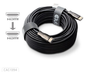 CLUB3D CAC-1394 HDMI kabel 100 m HDMI Type A (Standaard) Zwart