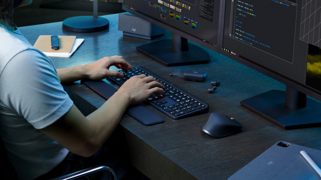 Logitech 920-011606 toetsenbord Inclusief muis Kantoor Bluetooth QWERTZ Duits Grafiet - Afbeelding 5