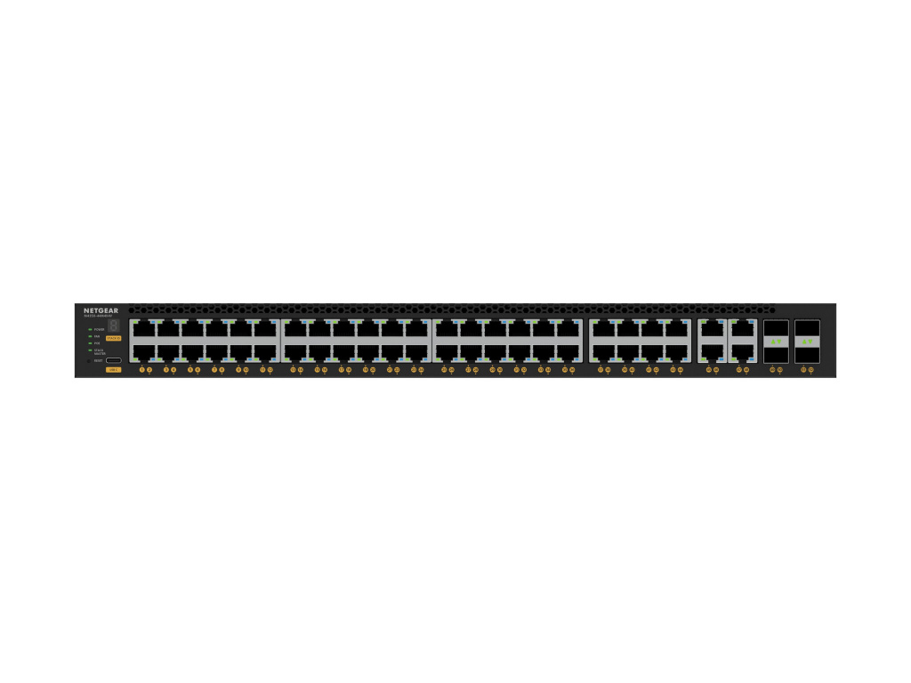 NETGEAR M4350-44M4X4V Managed L3 2.5G Ethernet (100/1000/2500) Power over Ethernet (PoE) 1U Zwart - Afbeelding 6