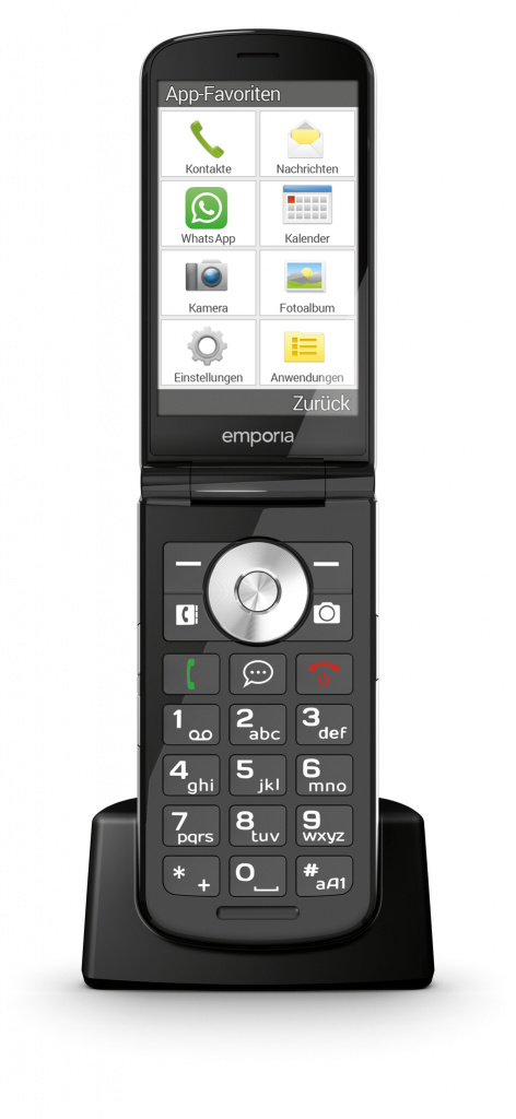 Emporia emporiaTOUCHsmart.3 8,81 cm (3.47") 150 g Zwart Seniorentelefoon - Afbeelding 25