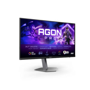 AOC AGON PRO AG276QZD2 computer monitor 67,3 cm (26.5") 2560 x 1440 Pixels Quad HD QD-OLED Grijs