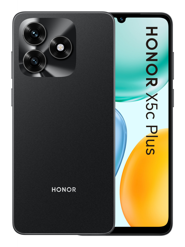 Honor X5c PLUS 17,1 cm (6.74") MagicOS 9.0 4 GB 256 GB 5260 mAh Zwart