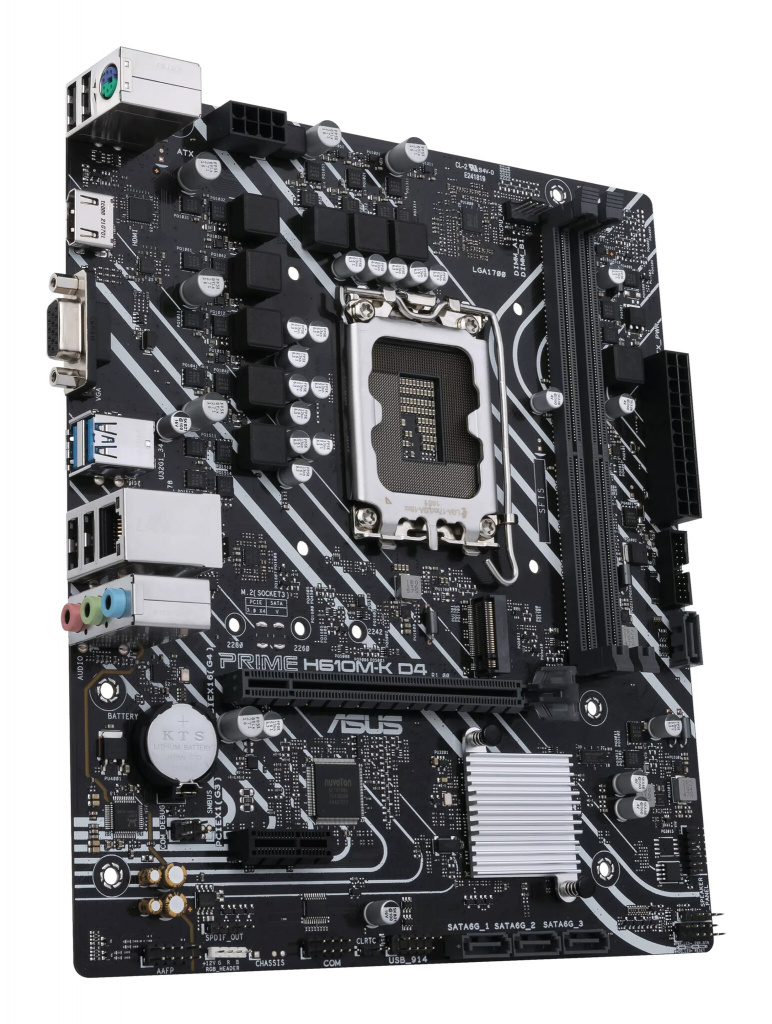 ASUS PRIME H610M-K D4 Intel H610 LGA 1700 micro ATX - Afbeelding 4