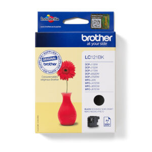 Brother LC-121BK Inktcartridge Zwart