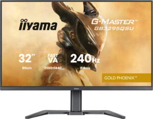 iiyama G-MASTER GB3295QSU-B1 computer monitor 80 cm (31.5") 2560 x 1440 Pixels Quad HD LED Zwart
