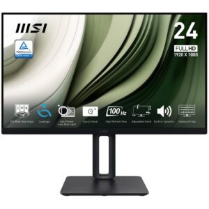 MSI Pro MP245PG computer monitor 60,5 cm (23.8") 1920 x 1080 Pixels Full HD LCD Zwart