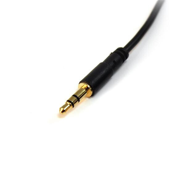 StarTech.com 4,5 m slanke 3.5mm Stereo Audio kabel M/M - Afbeelding 2