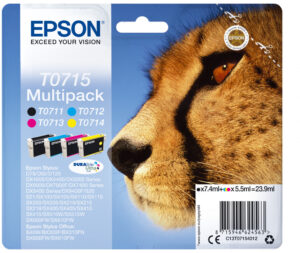 Epson Multipack 4-kleur T0715 DURABrite Ultra Ink