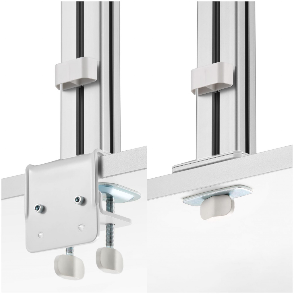 StarTech.com 6-MONITOR-ARM-A flat panel bureau steun 81,3 cm (32") Wit - Afbeelding 5