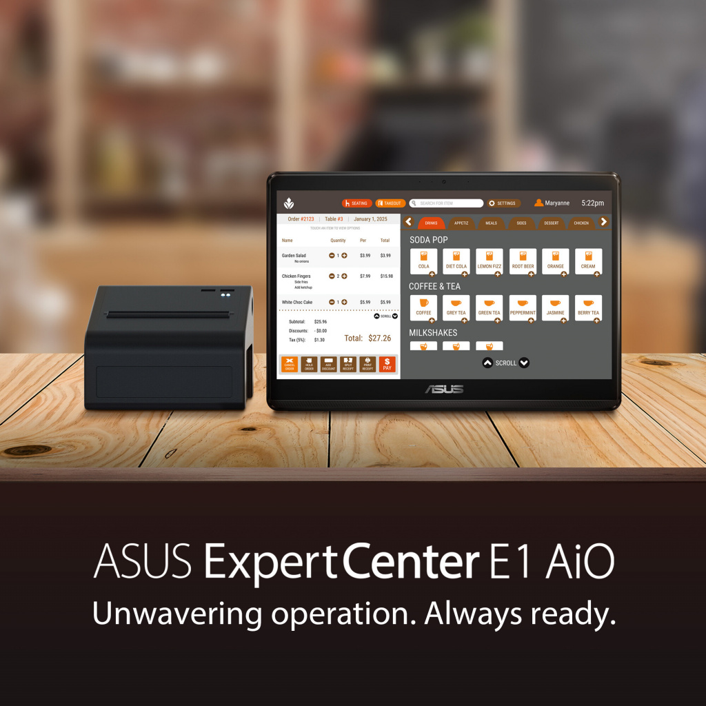 ASUS ExpertCenter E1 AiO E1600WKAT-BMR082W Intel® Celeron® N N4500 39,6 cm (15.6") 1920 x 1080 Pixels Touchscreen All-in-One tab - Afbeelding 15