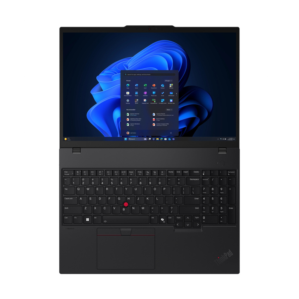 Lenovo ThinkPad T16 Gen 4 (Intel) Intel Core Ultra 7 255U Laptop 40,6 cm (16") WUXGA 16 GB DDR5-SDRAM 512 GB SSD Wi-Fi 6E (802.1 - Afbeelding 16