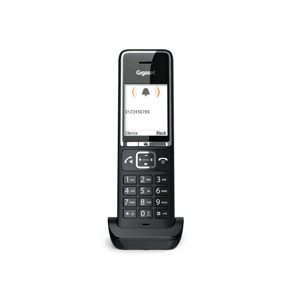 Gigaset COMFORT 550HX Analoge-/DECT-telefoon Nummerherkenning Zwart - Afbeelding 4
