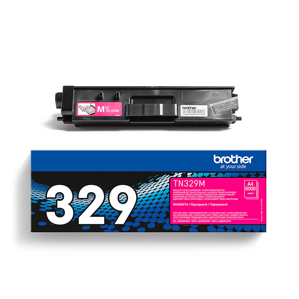 Brother TN-329M tonercartridge 1 stuk(s) Origineel Magenta - Afbeelding 4