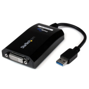 StarTech.com USB 3.0 naar DVI / VGA Adapter, 2048x1152, Externe Video & Graphische Kaart, Dual Monitor Display Adapter Kabel, On